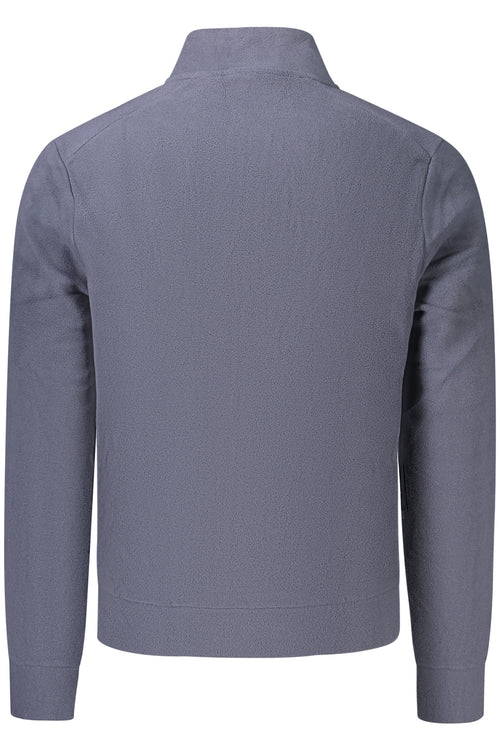 ACCADEMIA MILITARE FELPA CON ZIP UOMO BLU