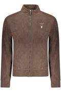 ACCADEMIA MILITARE FELPA CON ZIP UOMO MARRONE