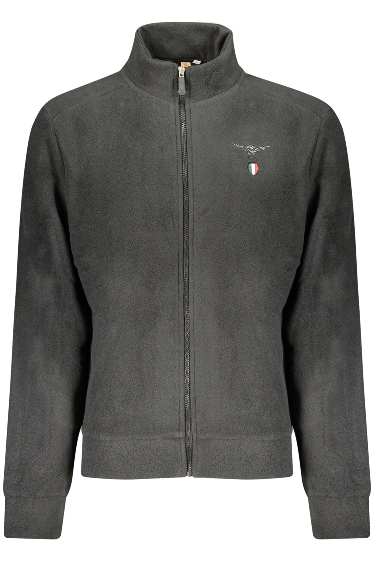 ACCADEMIA MILITARE FELPA CON ZIP UOMO NERO