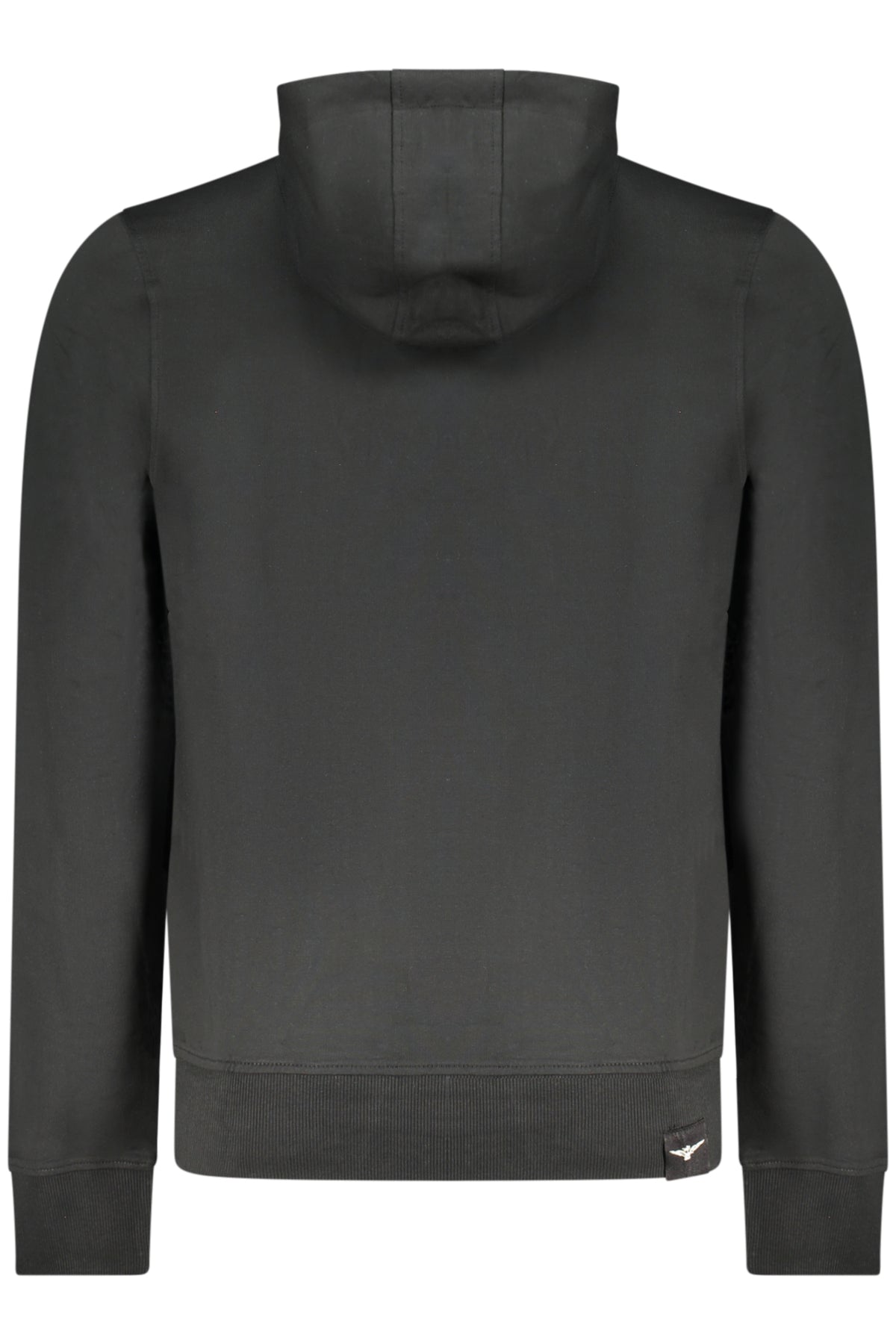 ACCADEMIA MILITARE FELPA CON ZIP UOMO NERO