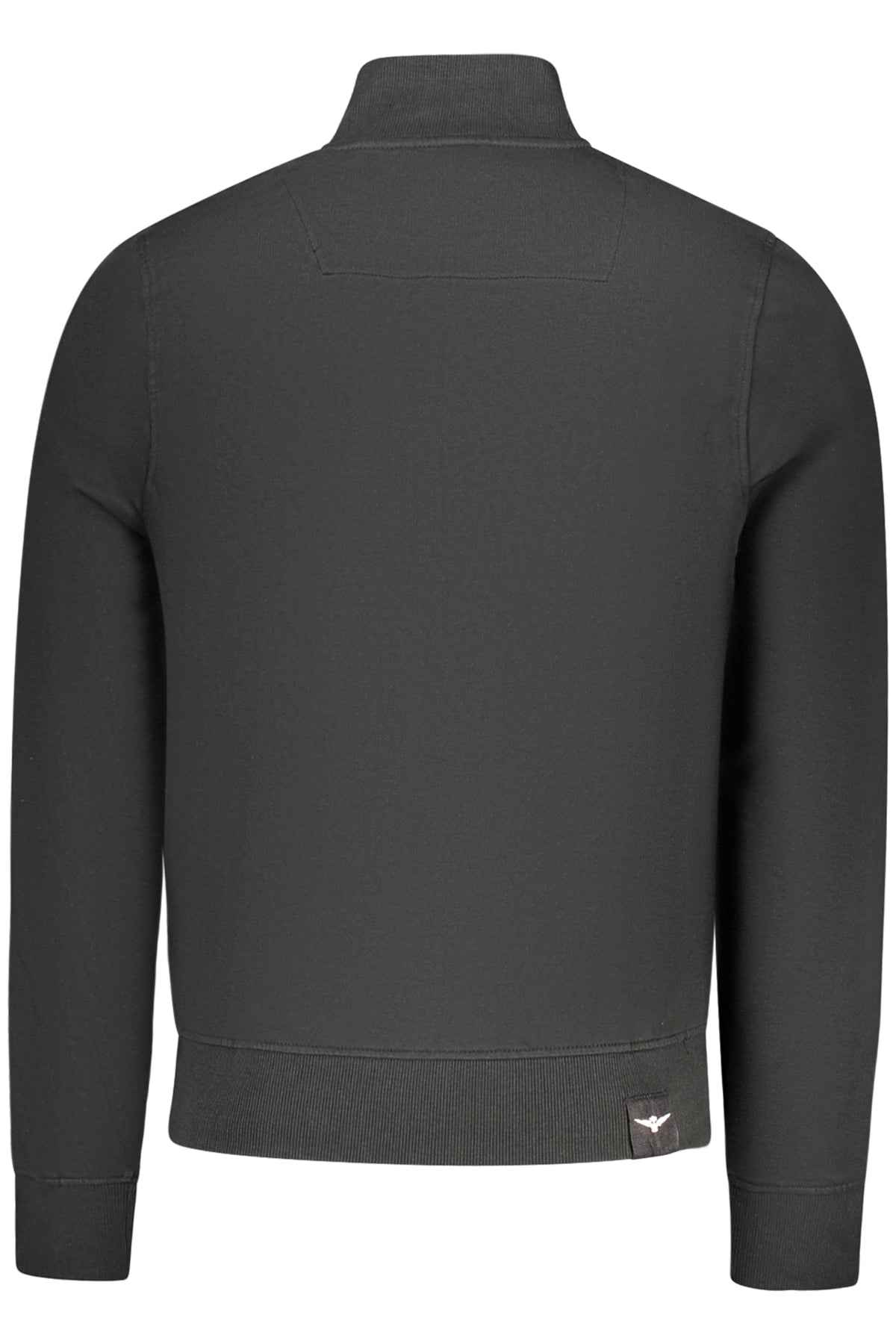 ACCADEMIA MILITARE FELPA CON ZIP UOMO NERO