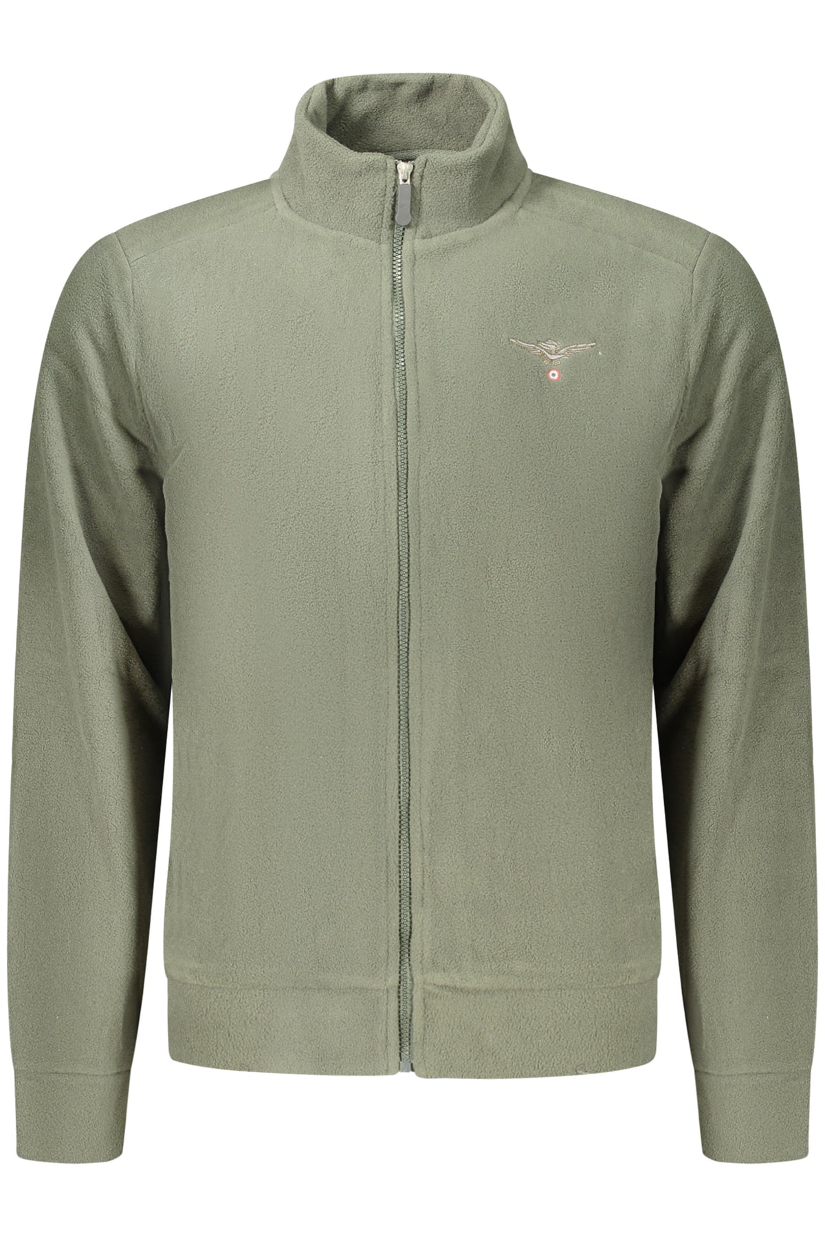 ACCADEMIA MILITARE FELPA CON ZIP UOMO VERDE