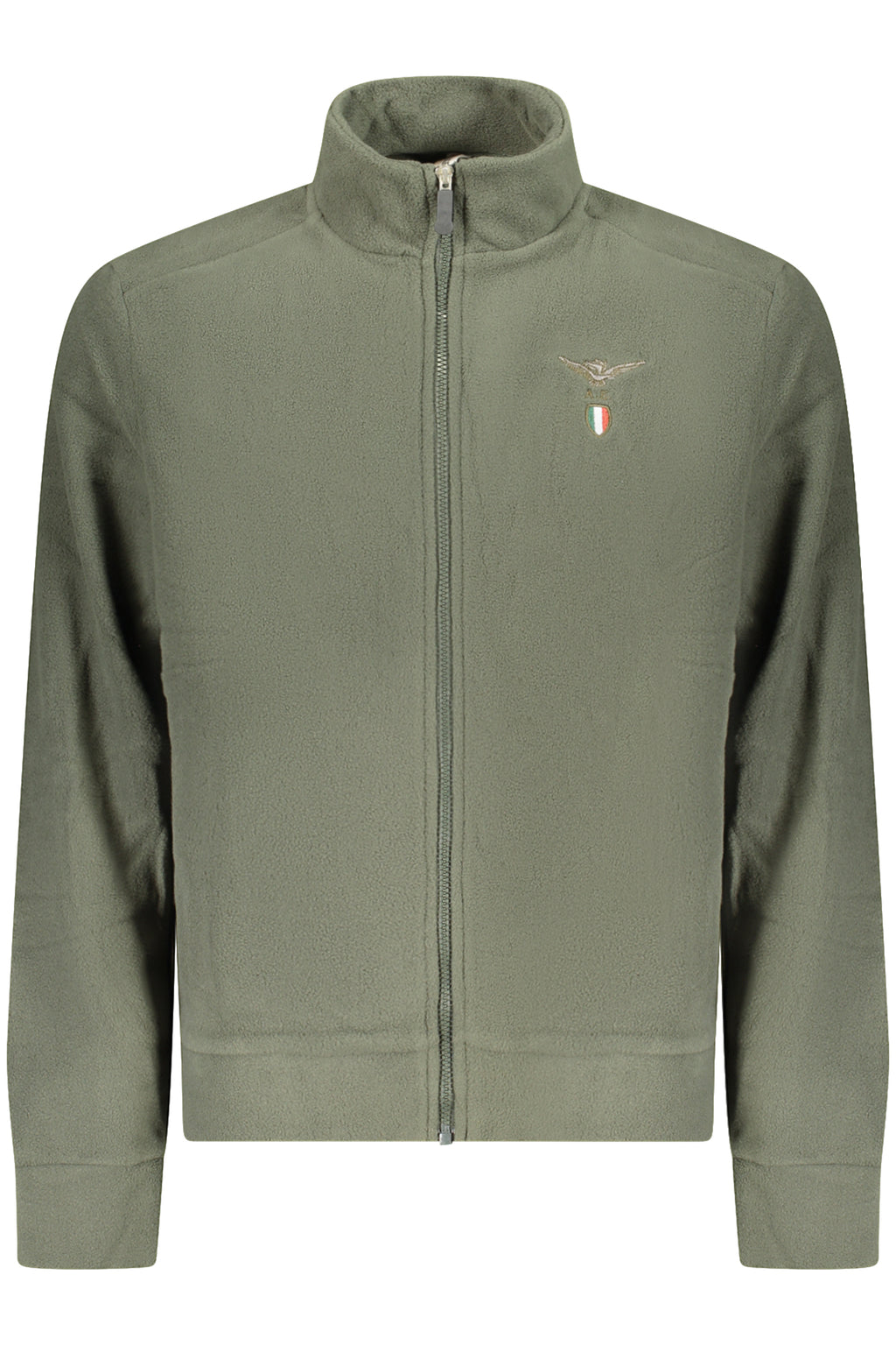 ACCADEMIA MILITARE FELPA CON ZIP UOMO VERDE