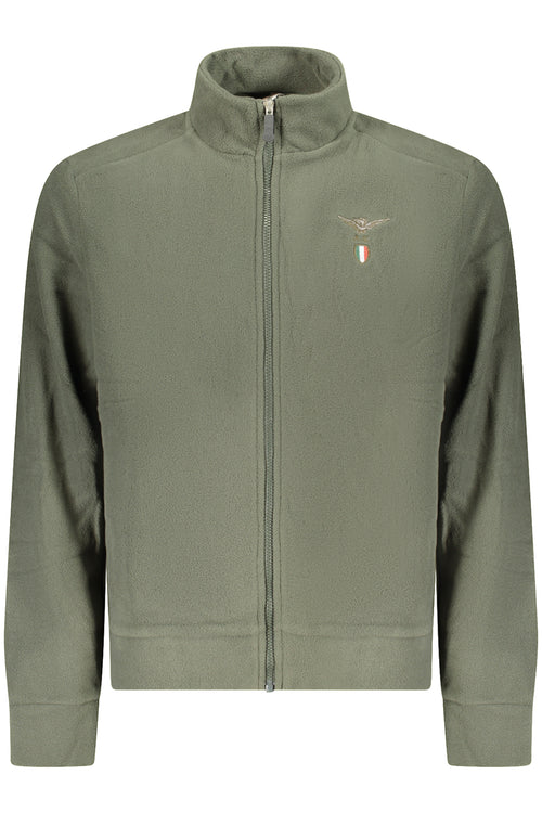 ACCADEMIA MILITARE FELPA CON ZIP UOMO VERDE