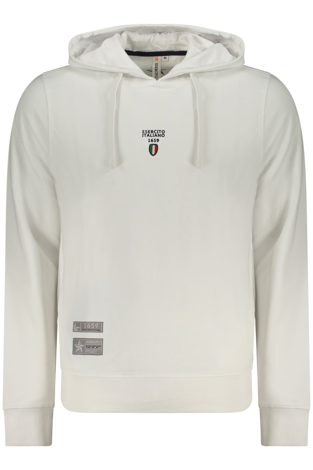 ACCADEMIA MILITARE FELPA SENZA ZIP UOMO BIANCO