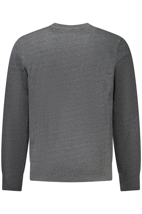 ACCADEMIA MILITARE FELPA SENZA ZIP UOMO GRIGIO