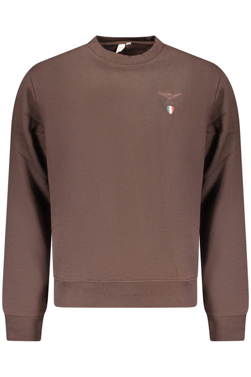 ACCADEMIA MILITARE FELPA SENZA ZIP UOMO MARRONE