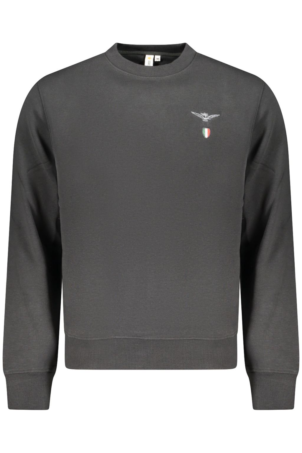 ACCADEMIA MILITARE FELPA SENZA ZIP UOMO NERO