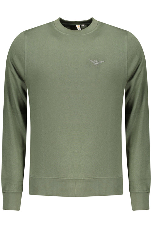 ACCADEMIA MILITARE FELPA SENZA ZIP UOMO VERDE