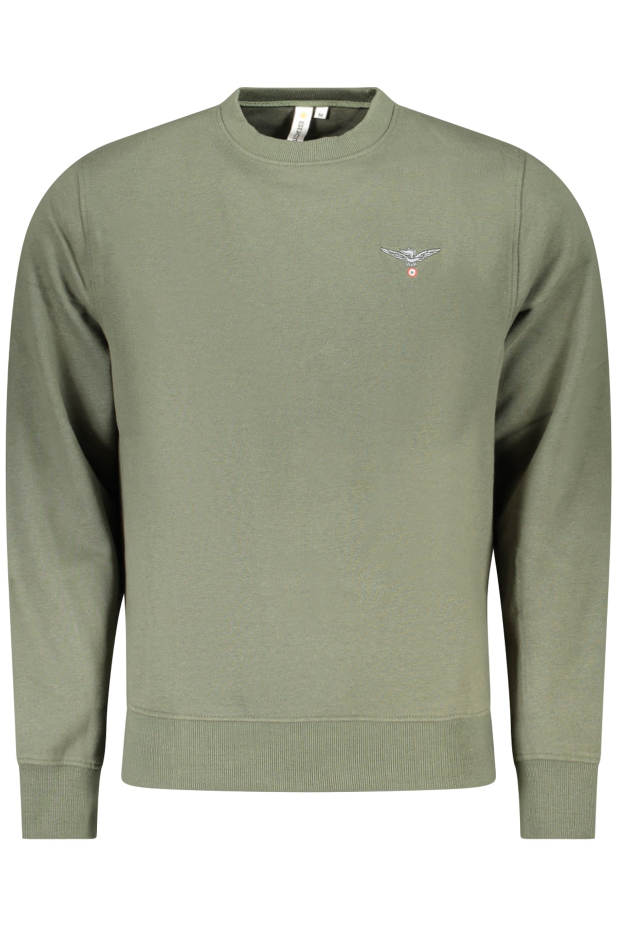 ACCADEMIA MILITARE FELPA SENZA ZIP UOMO VERDE