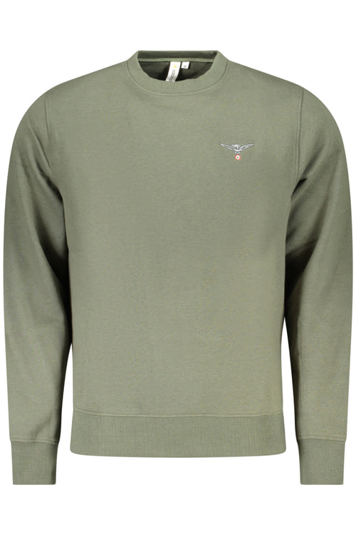 ACCADEMIA MILITARE FELPA SENZA ZIP UOMO VERDE