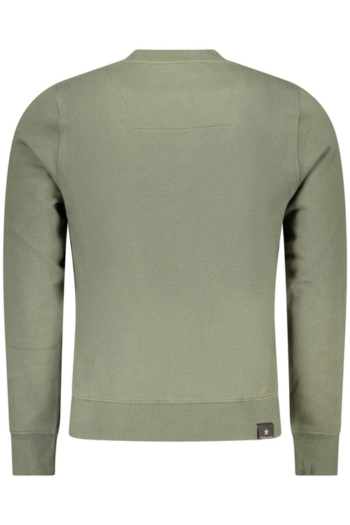 ACCADEMIA MILITARE FELPA SENZA ZIP UOMO VERDE