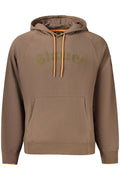 BLAUER FELPA CON ZIP UOMO MARRONE