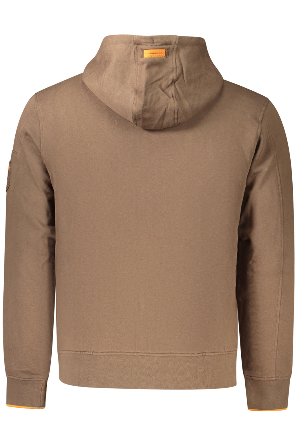 BLAUER FELPA CON ZIP UOMO MARRONE