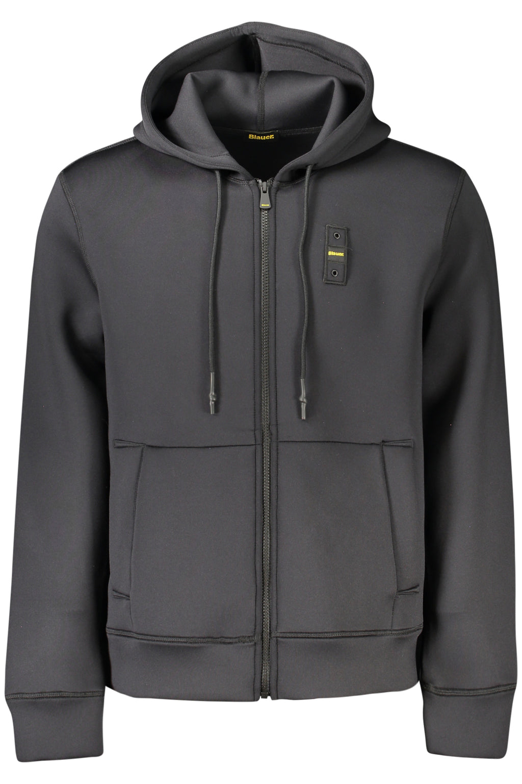 BLAUER FELPA CON ZIP UOMO NERO