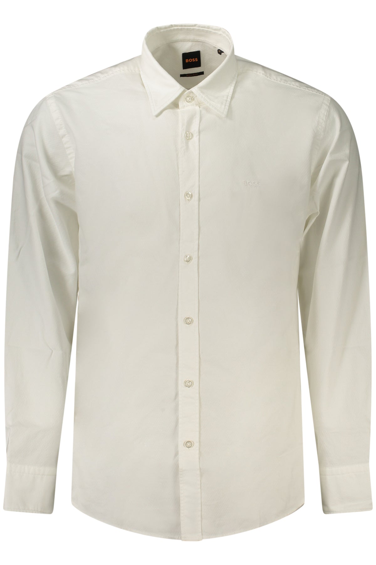 BOSS CAMICIA MANICHE LUNGHE UOMO BIANCO
