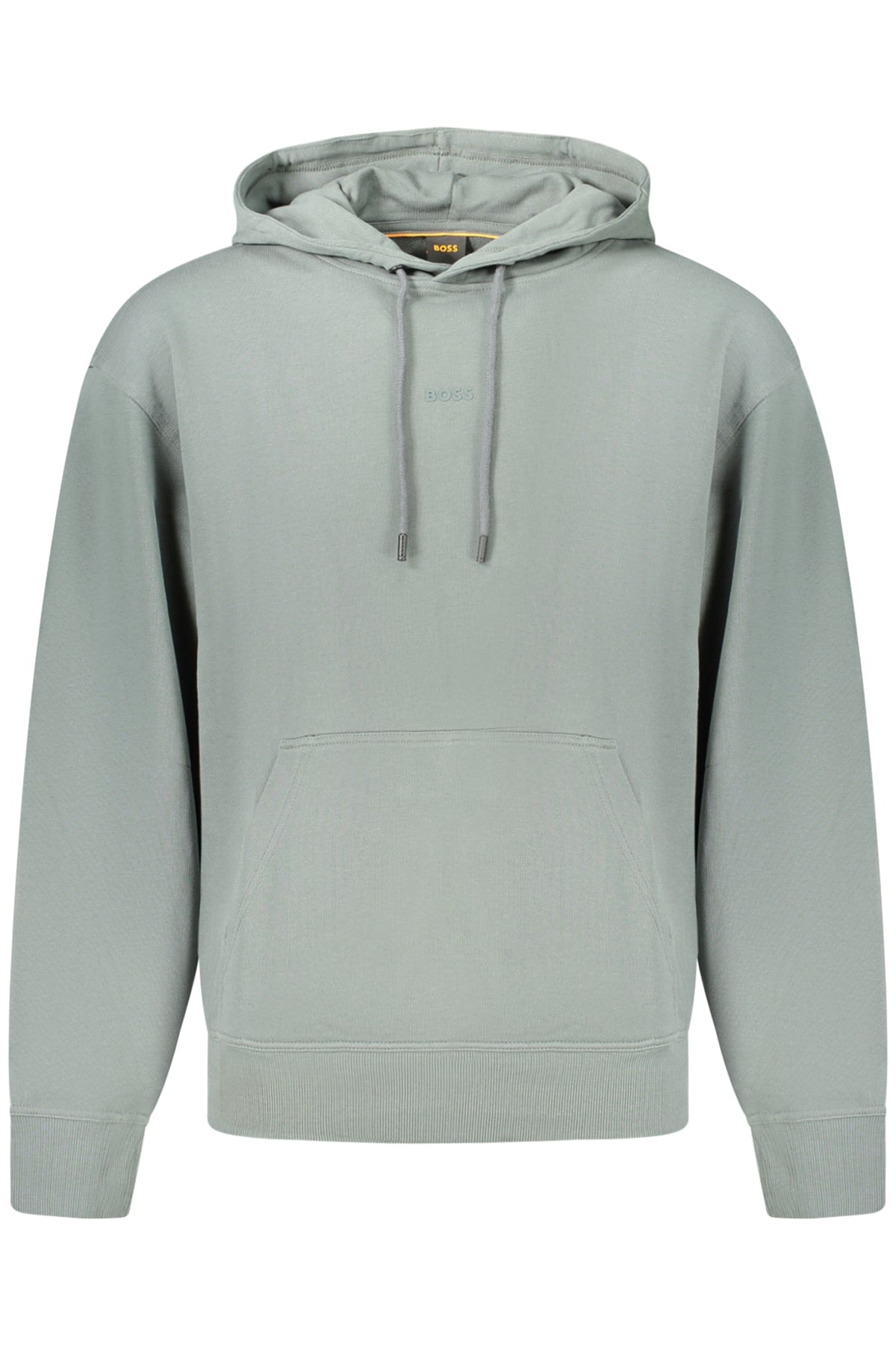 BOSS FELPA SENZA ZIP UOMO VERDE