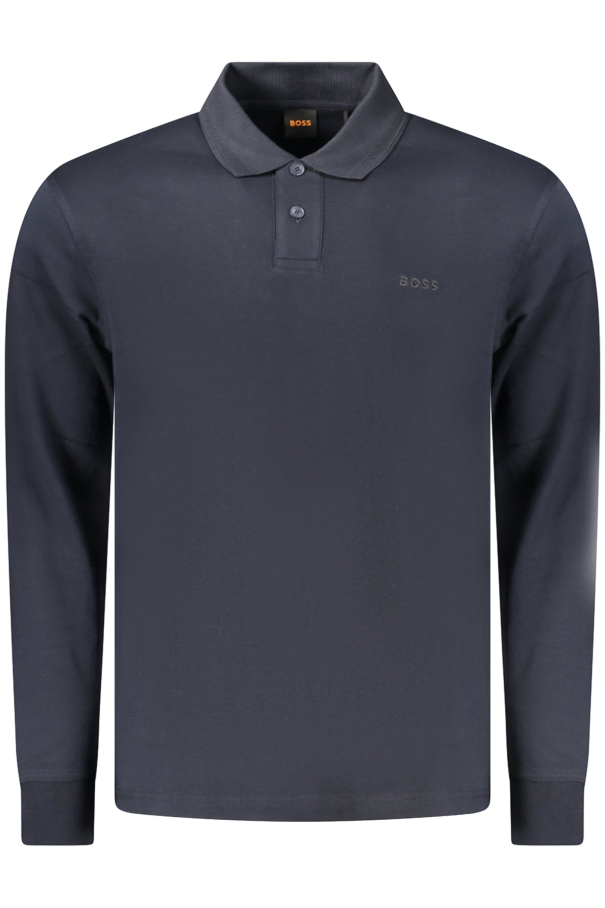 BOSS POLO MANICHE LUNGHE UOMO BLU