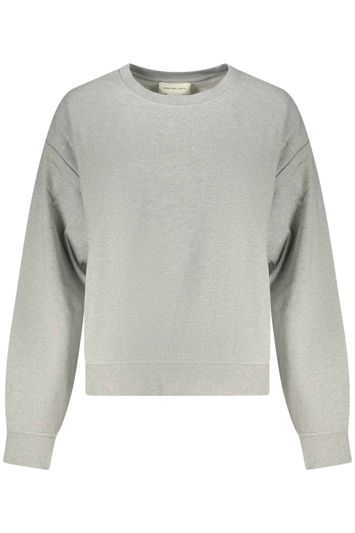 CALVIN KLEIN FELPA SENZA ZIP DONNA GRIGIO