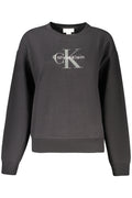 CALVIN KLEIN FELPA SENZA ZIP DONNA NERO
