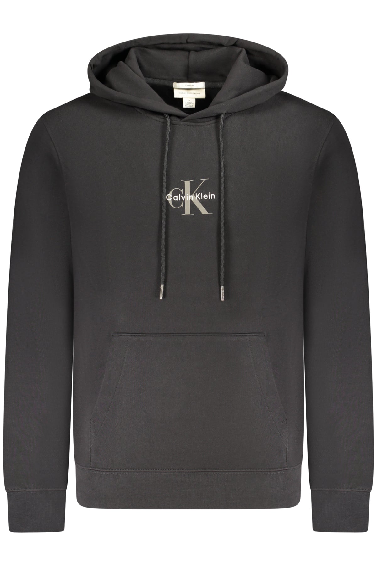 CALVIN KLEIN FELPA SENZA ZIP UOMO NERO