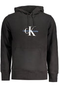 CALVIN KLEIN FELPA SENZA ZIP UOMO NERO