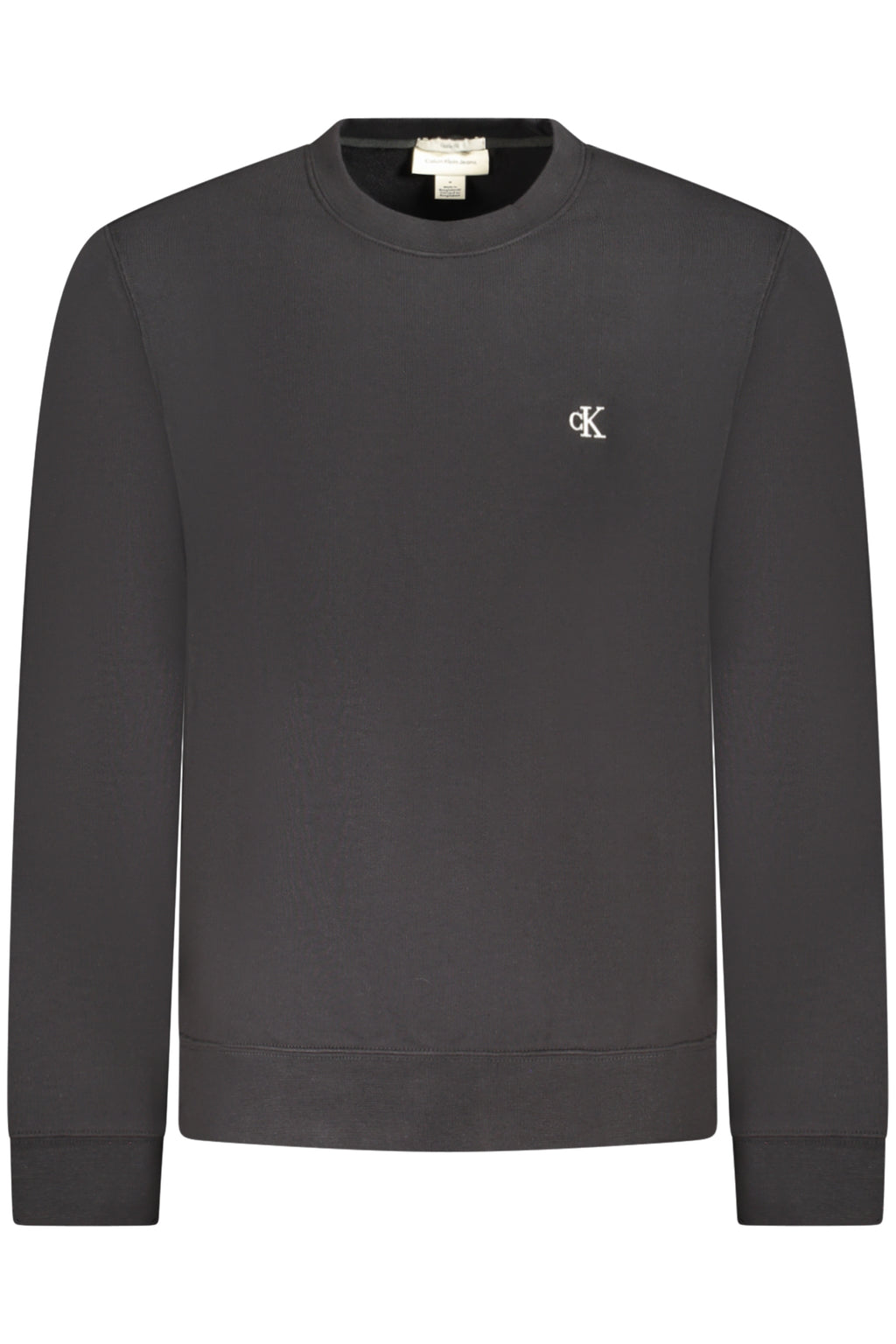 CALVIN KLEIN FELPA SENZA ZIP UOMO NERO