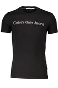CALVIN KLEIN T-SHIRT MANICHE CORTE UOMO NERO