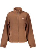 COLUMBIA FELPA CON ZIP DONNA MARRONE