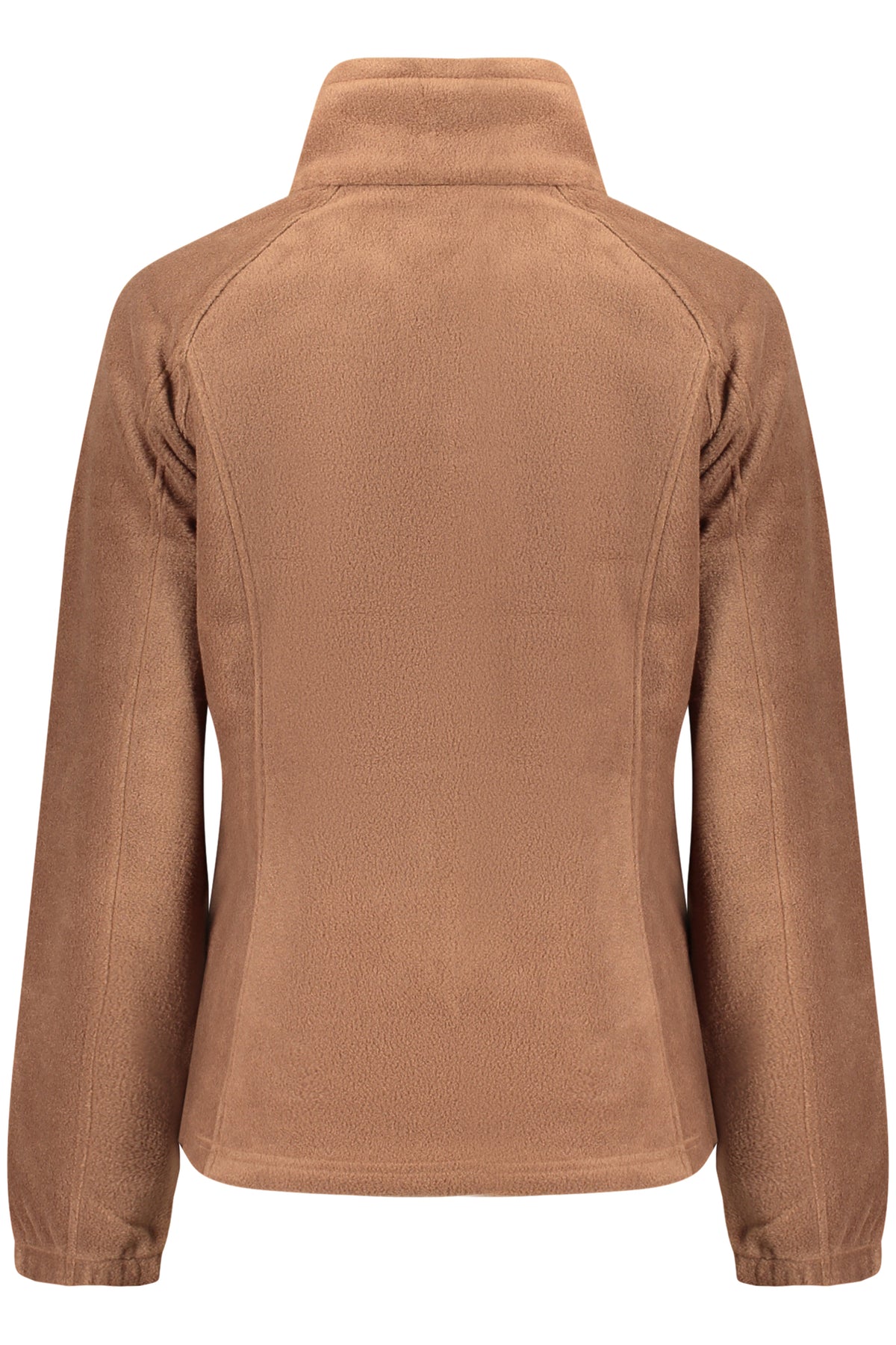 COLUMBIA FELPA CON ZIP DONNA MARRONE