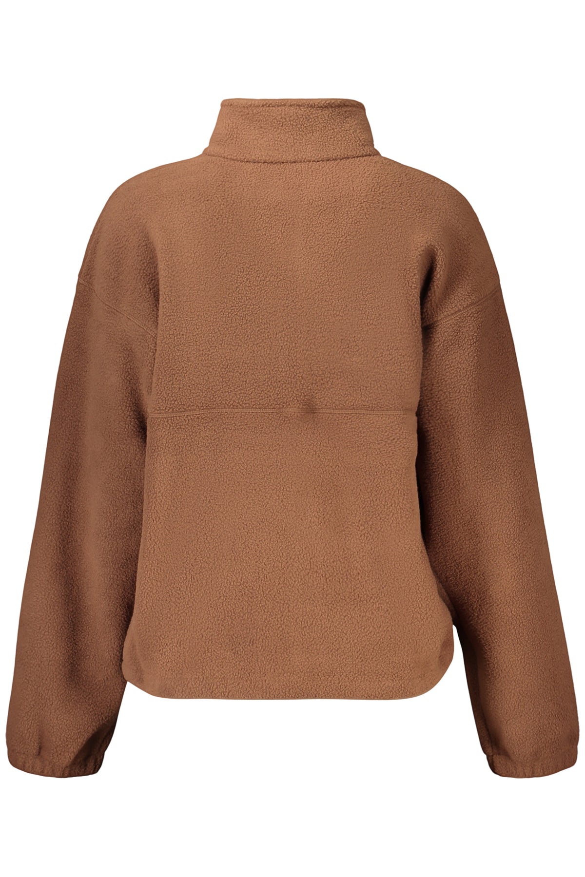 COLUMBIA FELPA CON ZIP DONNA MARRONE