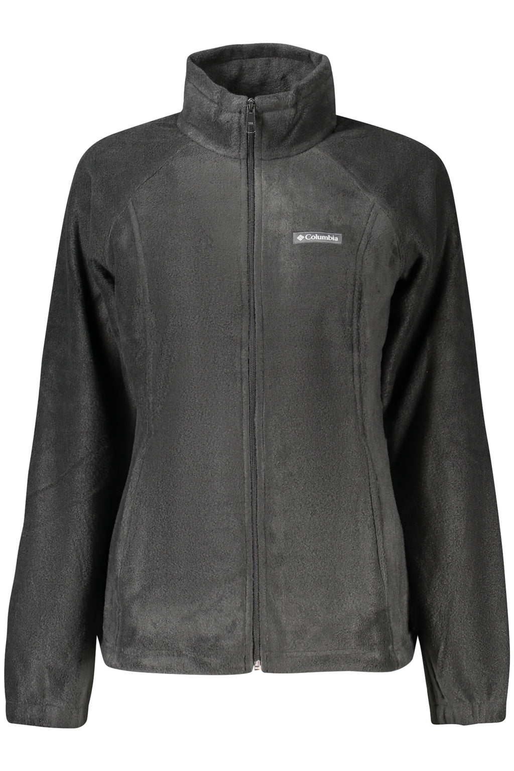 COLUMBIA FELPA CON ZIP DONNA NERO