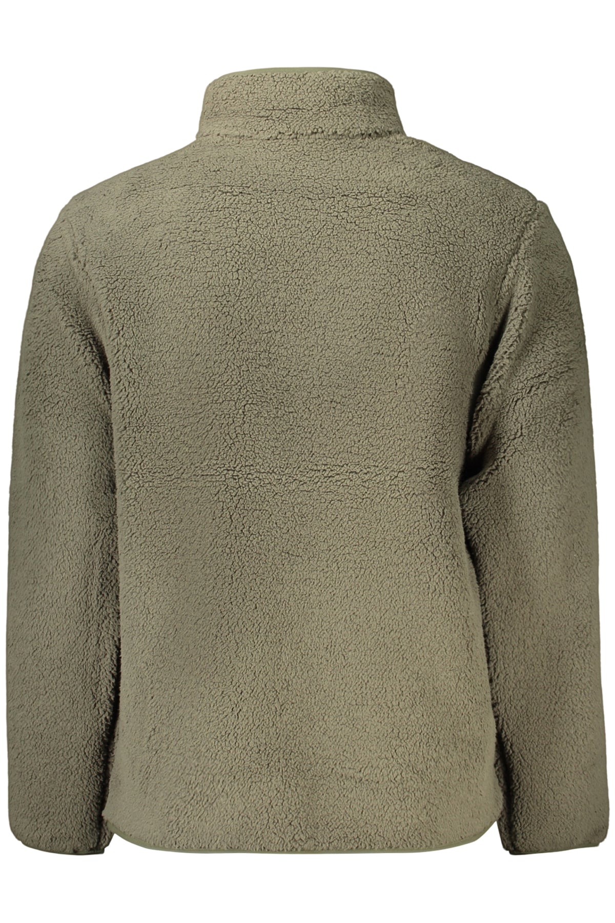 COLUMBIA FELPA CON ZIP UOMO VERDE