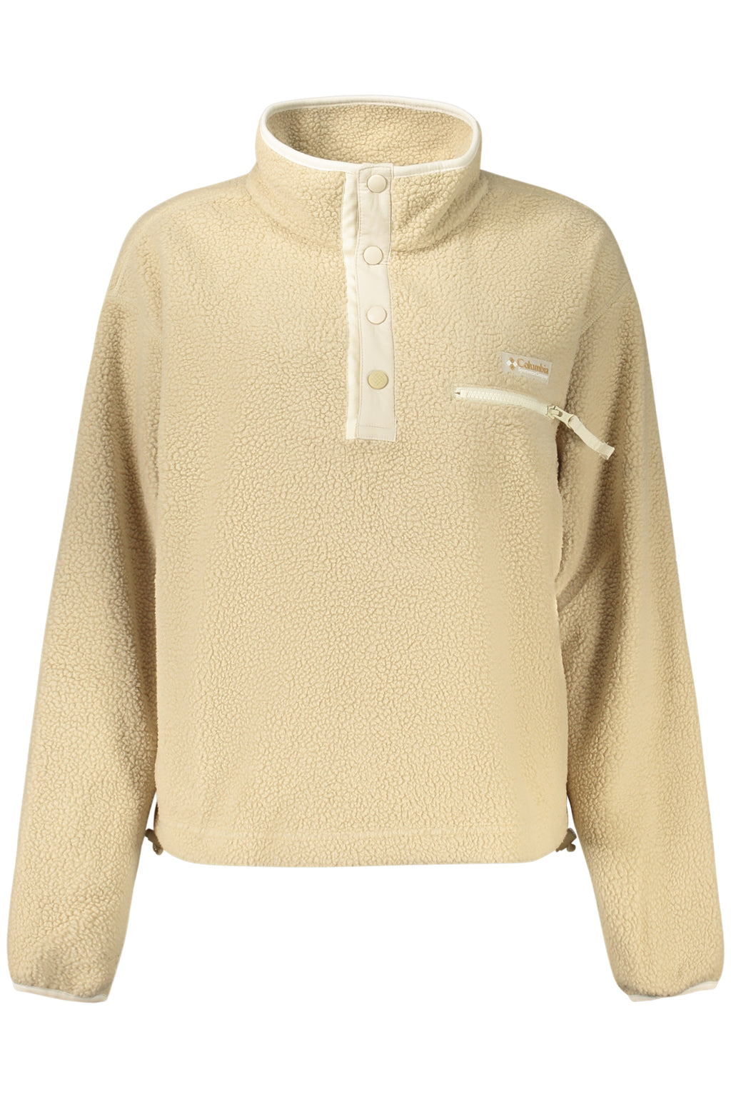COLUMBIA FELPA SENZA ZIP DONNA BEIGE