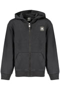 CONVERSE FELPA CON ZIP BAMBINO NERO