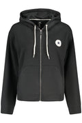 CONVERSE FELPA CON ZIP DONNA NERO