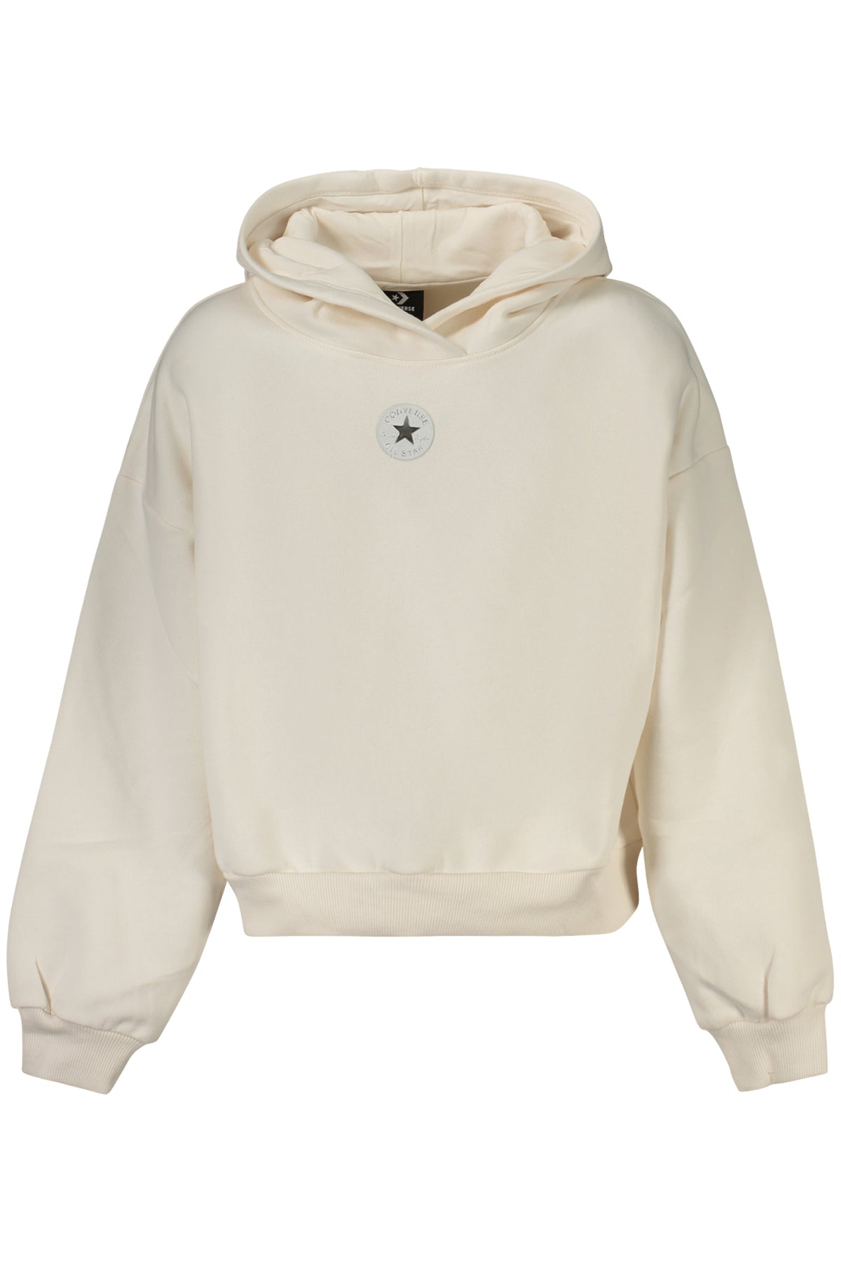 CONVERSE FELPA SENZA ZIP BAMBINA BIANCO