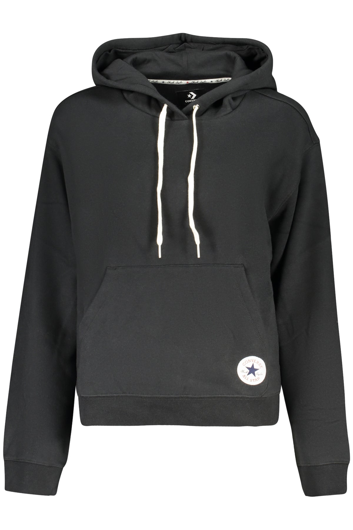 CONVERSE FELPA SENZA ZIP DONNA NERO