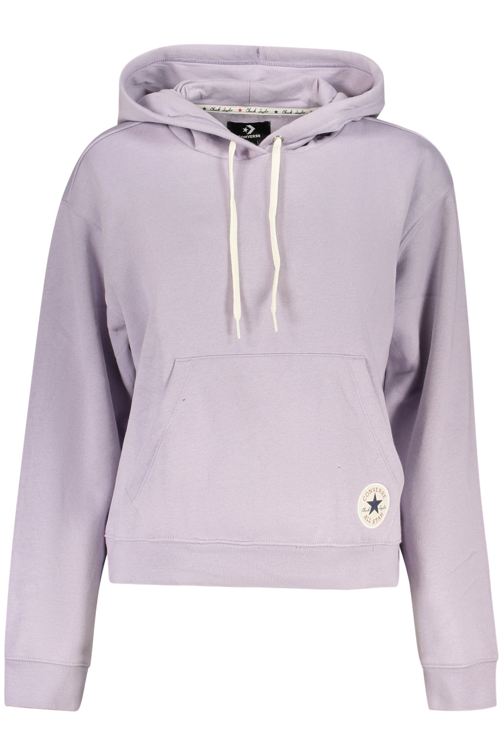 CONVERSE FELPA SENZA ZIP DONNA VIOLA