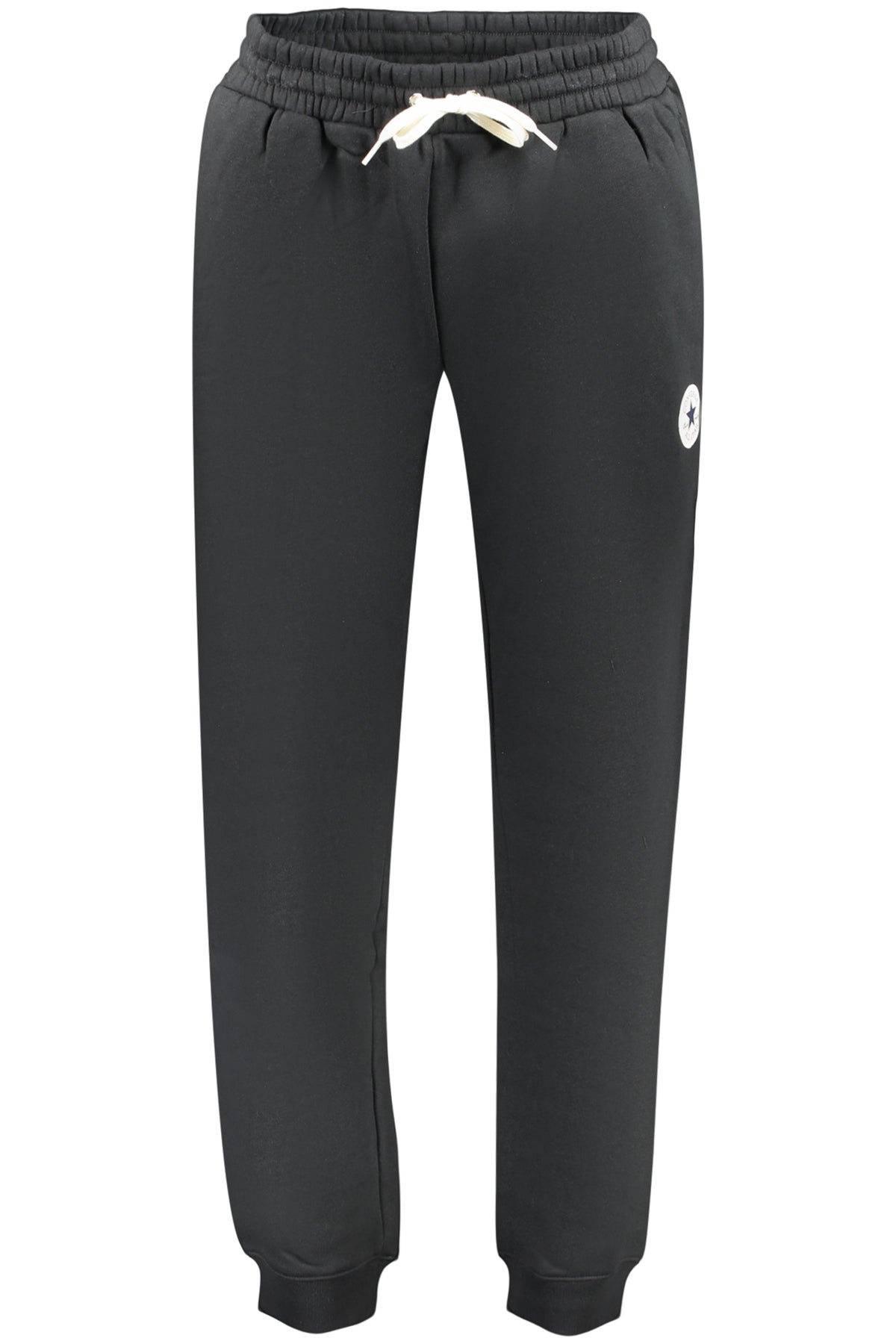 CONVERSE PANTALONE TUTA LUNGO UOMO NERO