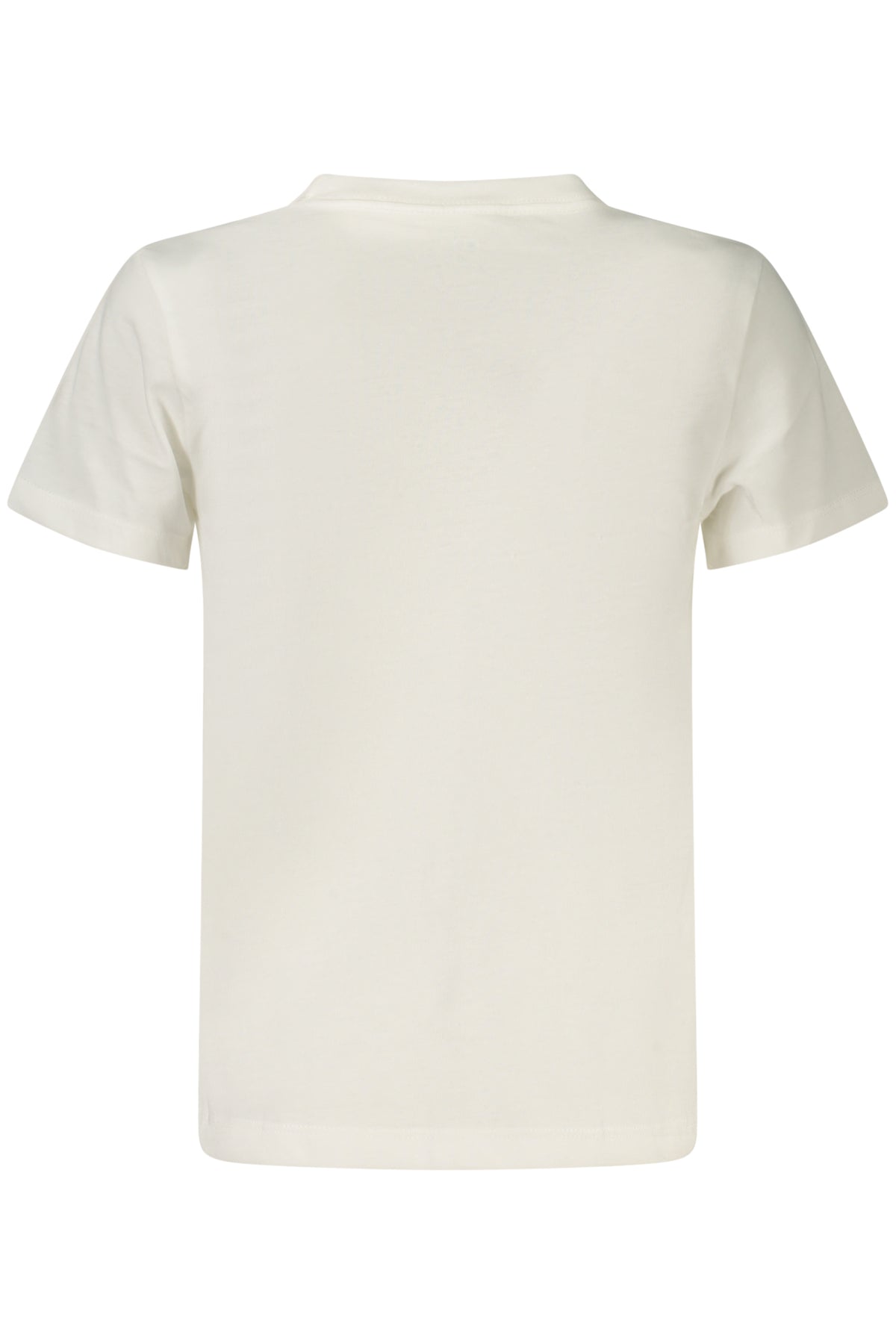 CONVERSE T-SHIRT MANICHE CORTE BAMBINA BIANCO