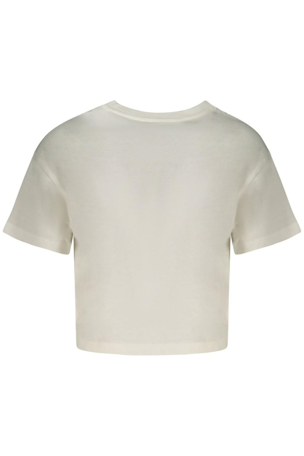 CONVERSE T-SHIRT MANICHE CORTE BAMBINA BIANCO