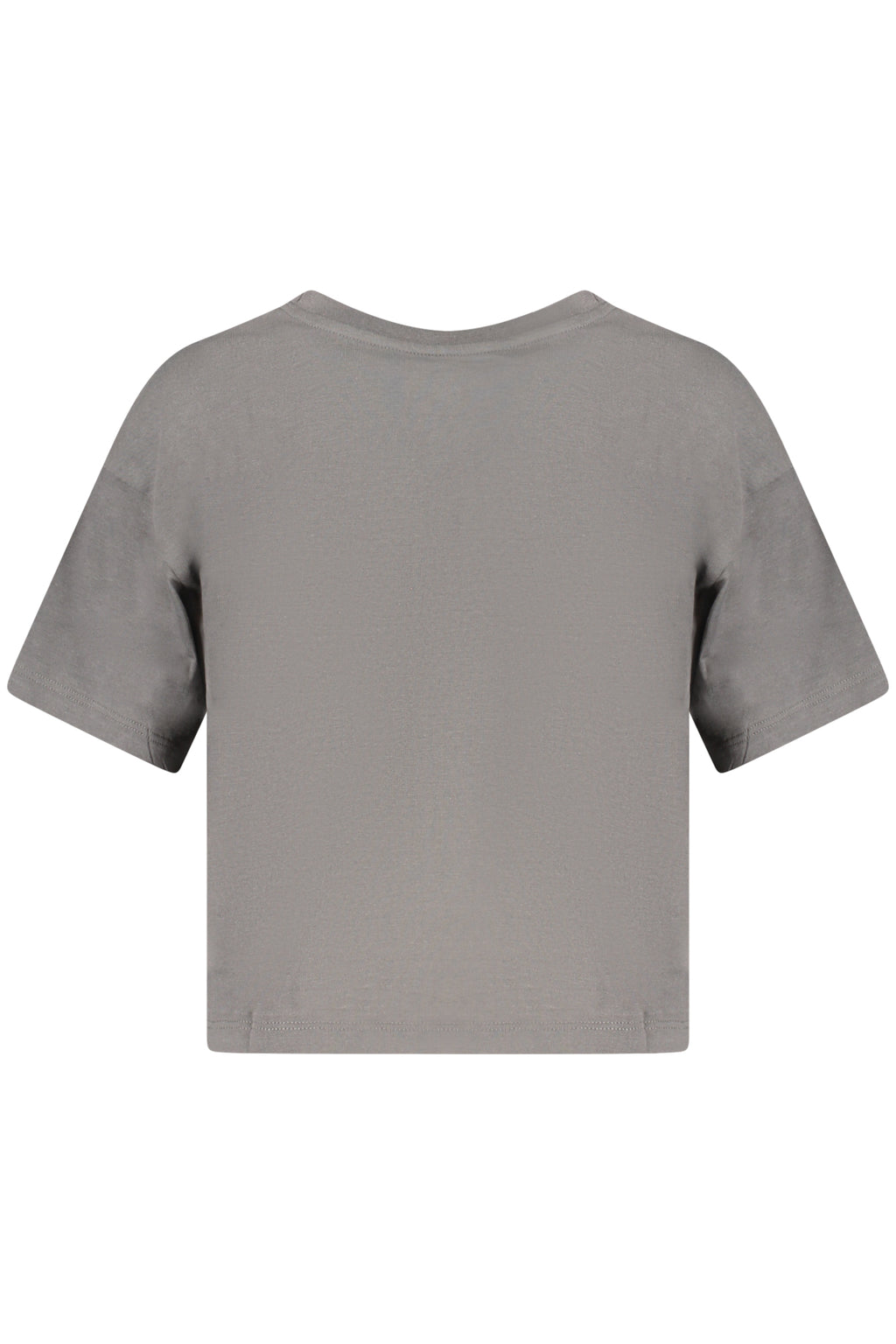 CONVERSE T-SHIRT MANICHE CORTE BAMBINA NERO