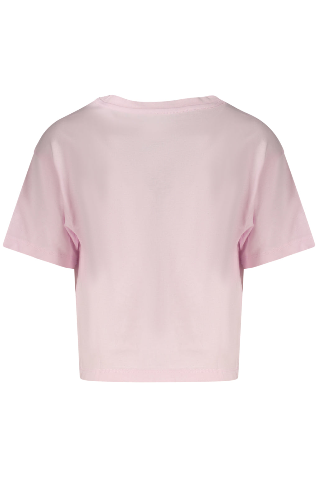CONVERSE T-SHIRT MANICHE CORTE BAMBINA ROSA