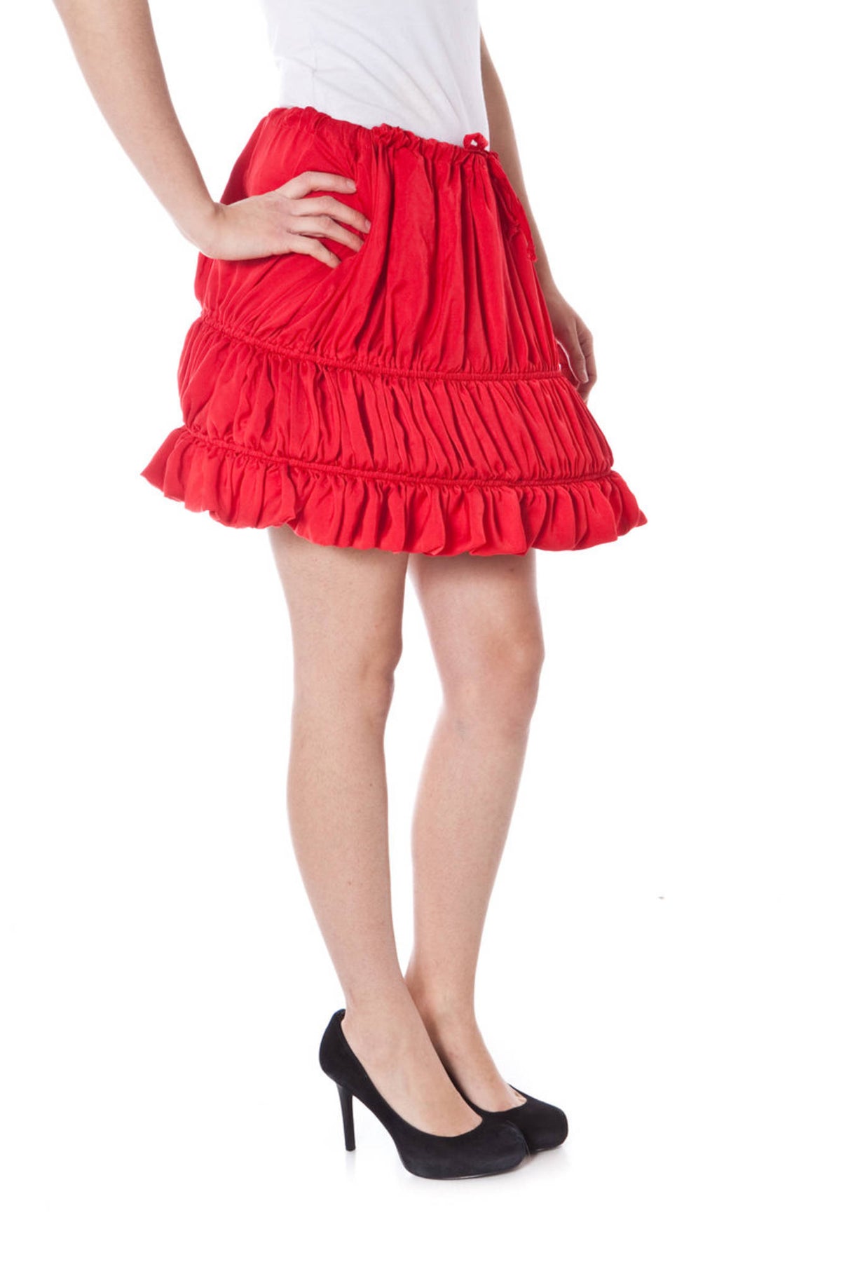 DENNY ROSE GONNA CORTA DONNA ROSSO