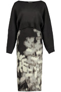 DESIGUAL ABITO LUNGO DONNA NERO