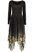DESIGUAL ABITO LUNGO DONNA NERO