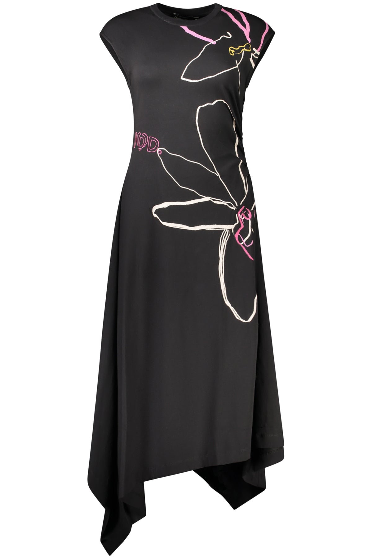 DESIGUAL ABITO LUNGO DONNA NERO