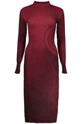 DESIGUAL ABITO LUNGO DONNA ROSSO