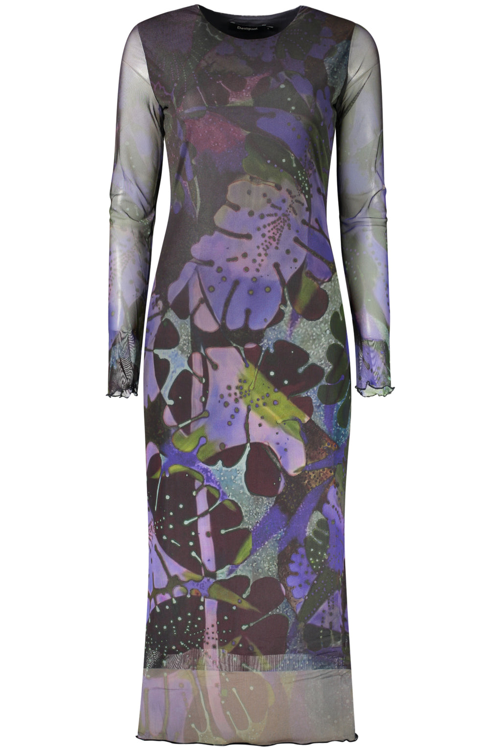 DESIGUAL ABITO LUNGO DONNA VIOLA